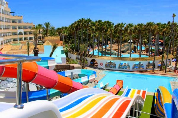 Playasol Aquapark & Spa Hotel hotel con toboganes para niÃ±os en Roquetas de Mar, AlmerÃ­a