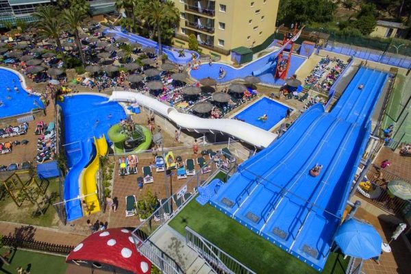 Rosamar Garden Resort para niños toboganes en Lloret de Mar
